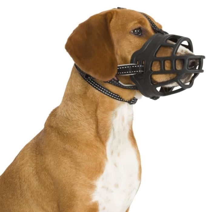 Museliere - TRIXIE - Muzzle Flex - Caoutchouc - Taille M/L - Noir