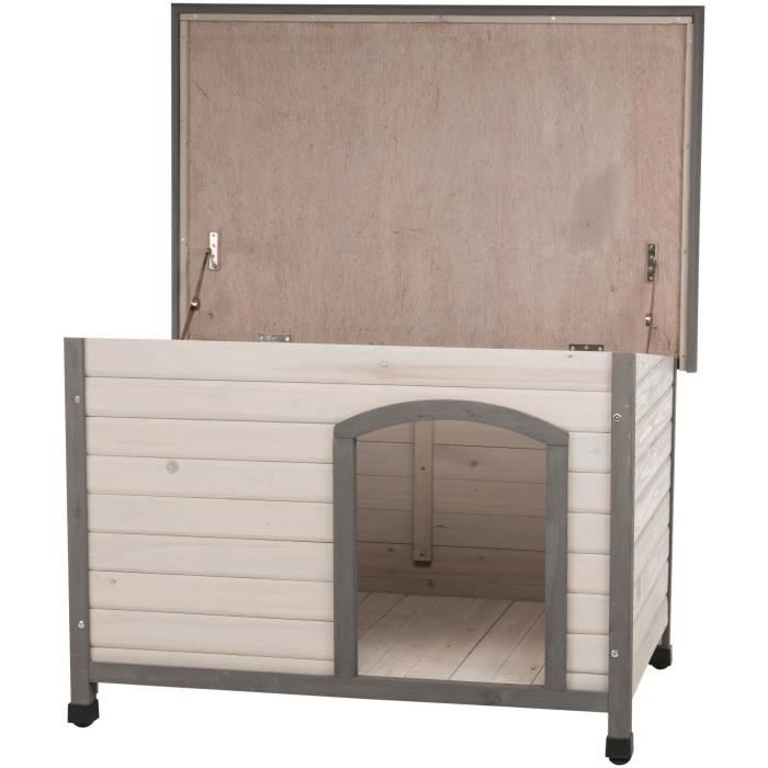 TRIXIE - Natura - Niche pour chiens Taille M 104 × 72 × 68 cm . Classic a toit plat