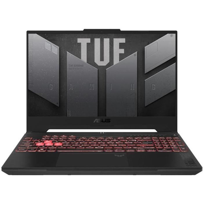 PC Portable Gamer ASUS TUF Gaming A15 | 15,6 FHD 144Hz - RTX 4060 8Go - AMD Ryzen 7 7735HS - RAM 16Go - 512Go SSD - Sans Windows