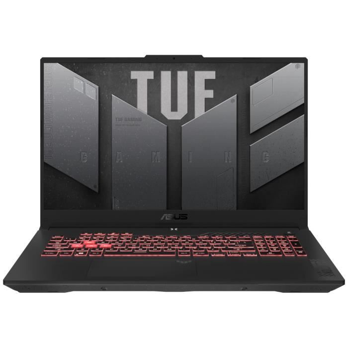 PC Portable Gamer ASUS TUF Gaming A17 | 17,3 FHD 144Hz - RTX 4060 8Go - AMD Ryzen 7 7435HS - RAM 16Go - 512Go SSD - Sans Windows