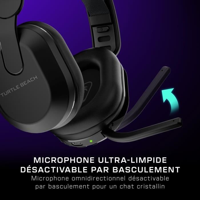 Casque de gaming sans fil - TURTLE BEACH - Stealth 500 XB - Noir