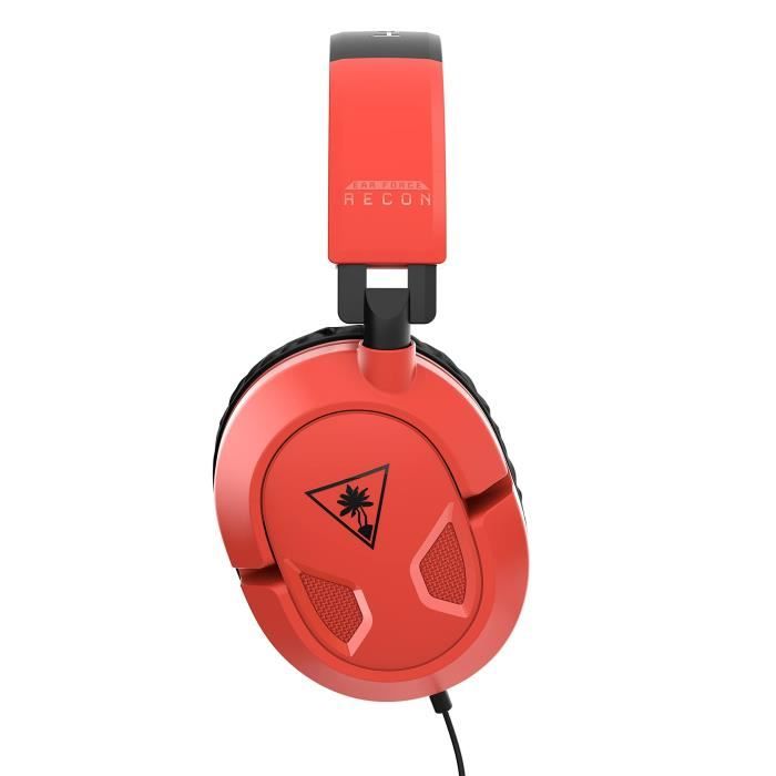 Casque gaming TURTLE BEACH Recon 50N Rouge/Bleu - Confortable et audio immersif