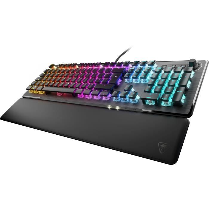 Clavier gaming PC mécanique - TURTLE BEACH - Vulcan II - Noir