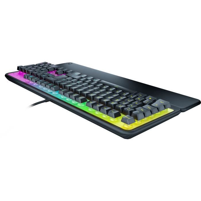 Clavier de jeu - Turtle Beach Magma - Membrane RGB - Noir, touches silencieuses, AIMO RGB