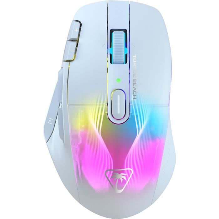 Souris gaming sans fil - TURTLE BEACH - Kone XP Air - Avec station de charge - Blanc