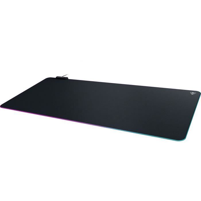 Tapis De Souris De Jeu RGB Ultra Large - TURTLE BEACH - Sense AIMO XXL - Noir