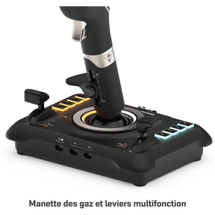 Joystick de jeu - TURTLE BEACH - VelocityOne - Flightstick - Noir