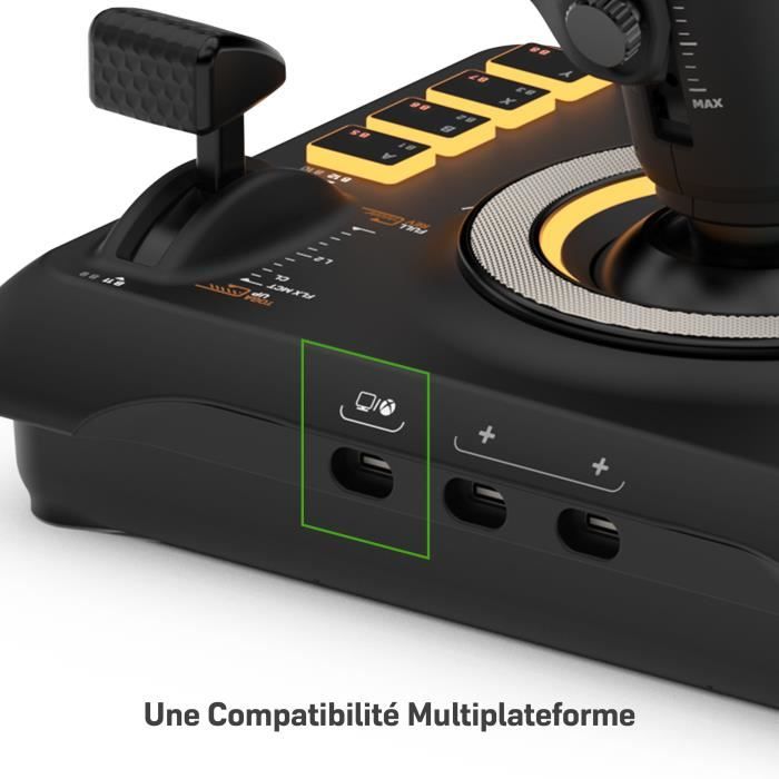 Joystick de jeu - TURTLE BEACH - VelocityOne - Flightstick - Noir