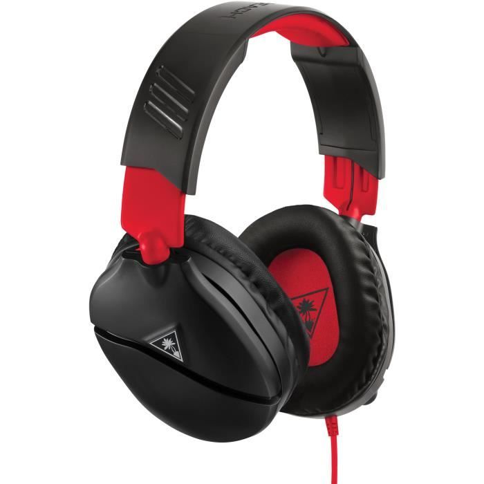 TURTLE BEACH Casque Gaming Recon 70N pour Nintendo Switch (compatible PS4, PS4 Pro, Nintendo Switch, Appareil mobiles) -