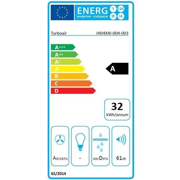 Plaque a induction aspirante - TURBOAIR - Impulso - BL/A/60 - 4 feux - 60,2 x 51,7 cm - Noir