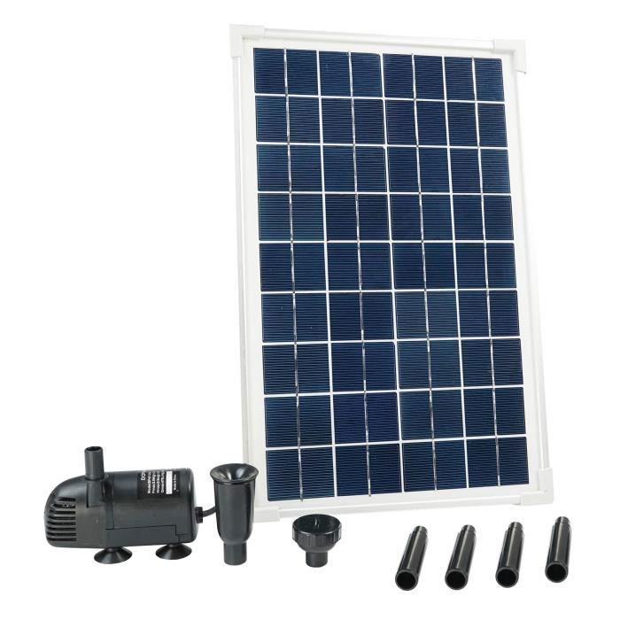 Ubbink Ensemble SolarMax 600 avec panneau solaire et pompe 1351181 403739