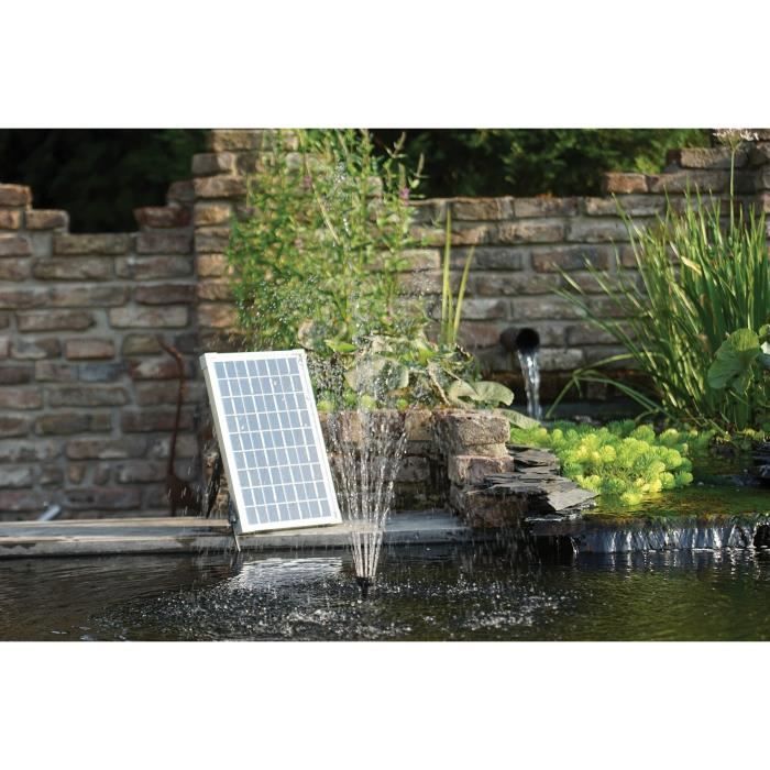 Ubbink Ensemble SolarMax 600 avec panneau solaire et pompe 1351181 403739