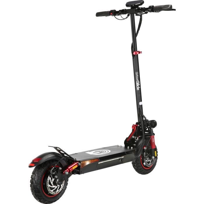 Trottinette électrique tout terrain pliable - URBANGLIDE - ECROSS PRO LITE 2 - 10 - 48V - 800 W - Auto 40KM Feu stop et clignotants