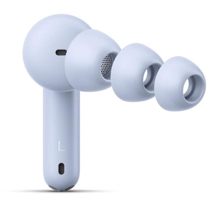 Ecouteurs sans fil Bluetooth - Urban Ears BOO TIP - Slightly Blue - 30h d'autonomie - Bleu clair