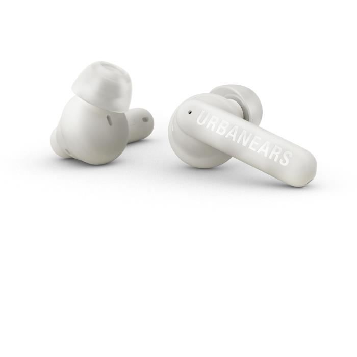 Ecouteurs sans fil Bluetooth - Urban Ears BOO TIP - Raw - 30h d'autonomie - Blanc