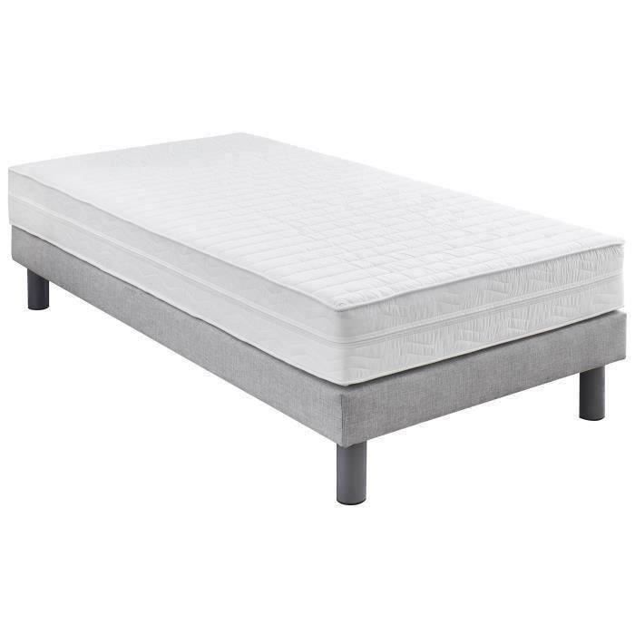 Matelas 90x190cm - Mousse - Mémoire de forme - 16 cm - Equilibré - DORMIPUR V920