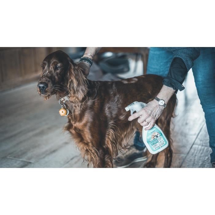 VETOCANIS Spray anti-puces, anti-tiques et anti-moustiques - Pour Chien - 500 ml