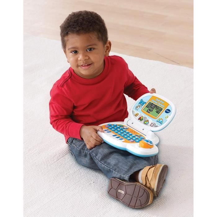 Ordinateur Éducatif Enfant VTECH P'tit Genius Ourson Bleu - Multicolore - Mixte - 24 mois - 2 ans