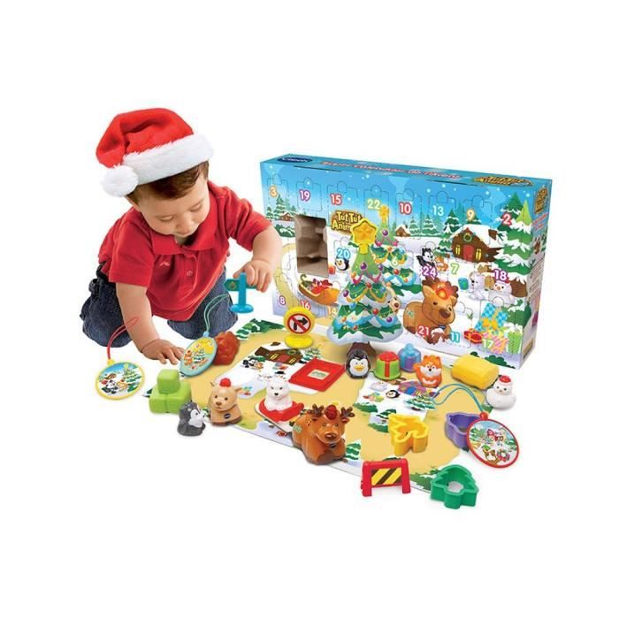 Calendrier de l'avent Tut Tut Animo - VTECH - 24 pieces et un animal électronique - Mixte - A partir de 12 mois