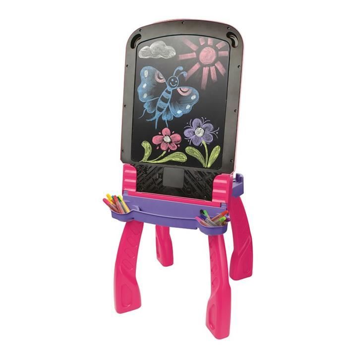 Chevalet Interactif 3 en 1 VTECH - Rose - Pour Fille - A partir de 3 ans