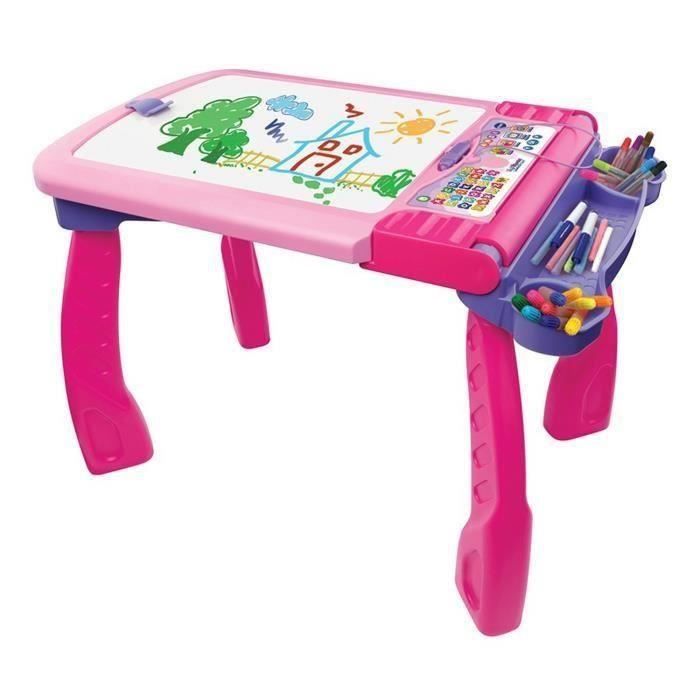 Chevalet Interactif 3 en 1 VTECH - Rose - Pour Fille - A partir de 3 ans