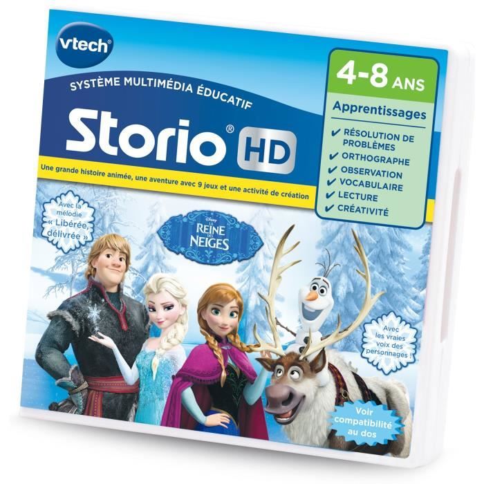 VTECH - Jeu Éducatif Storio - La Reine Des Neiges