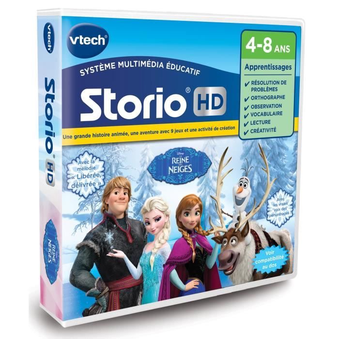 VTECH - Jeu Éducatif Storio - La Reine Des Neiges