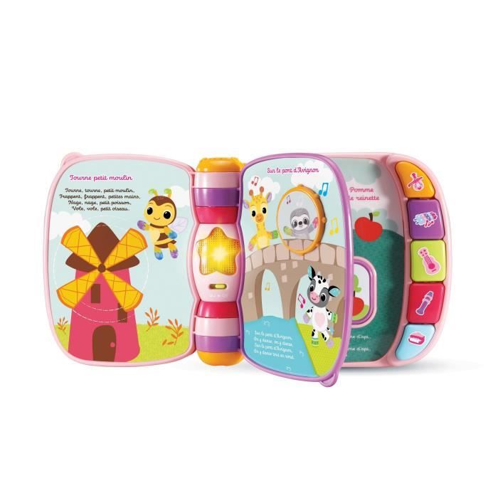 VTECH BABY - Super Livre Enchanté des Baby Loulous - Rose