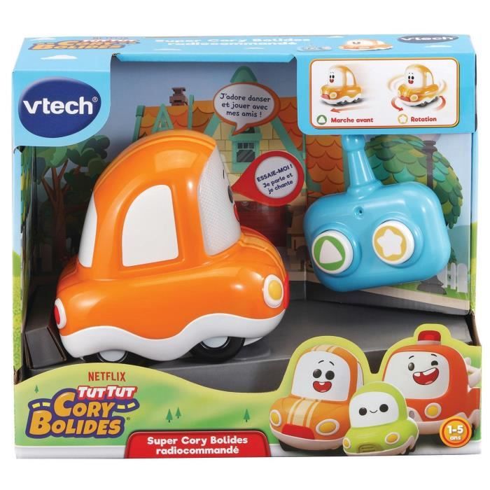 Bolide radiocommandé - VTECH - Super Cory Bolides Radiocommandé - Enfant - Orange et bleu