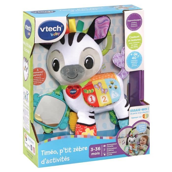 VTECH BABY - Timéo, P'tit Zebre d'Activités