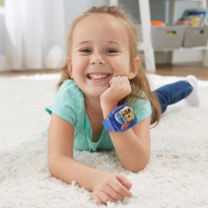 Montre-Jeu Interactive de Chase - VTECH - Pat Patrouille - Multifonction parlante pour enfant