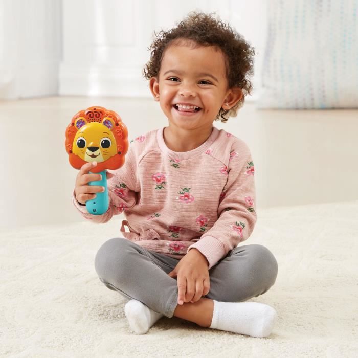 VTECH BABY - Hochet Miroir Lumi Lion