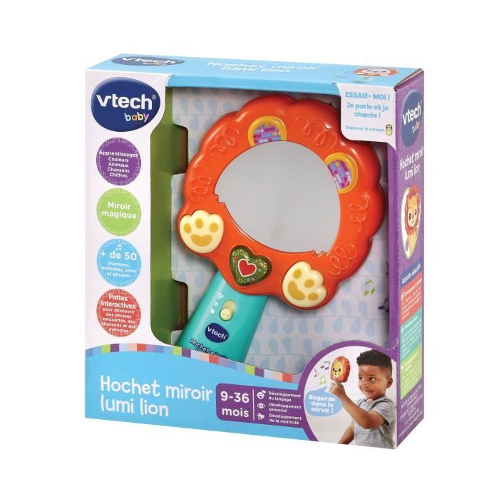 VTECH BABY - Hochet Miroir Lumi Lion