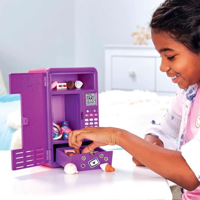 Casier MagicLocker VTECH KidiSecrets rose - 6-12 ans - Code secret a 6 chiffres