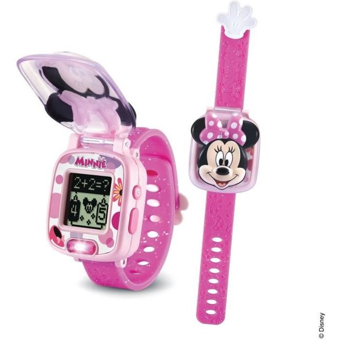 Montre-Jeu Interactive de Minnie - VTECH - Rose - Pour Enfant de 3 Ans et Plus