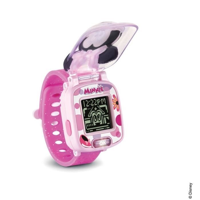 Montre-Jeu Interactive de Minnie - VTECH - Rose - Pour Enfant de 3 Ans et Plus