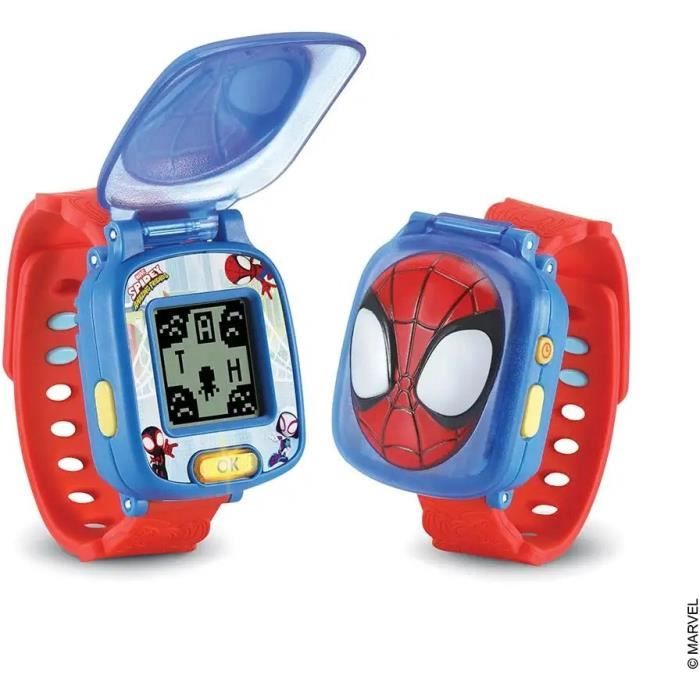 Montre-Jeu Interactive Spidey VTECH - Rouge et bleu - Pour enfant de 3 ans et plus