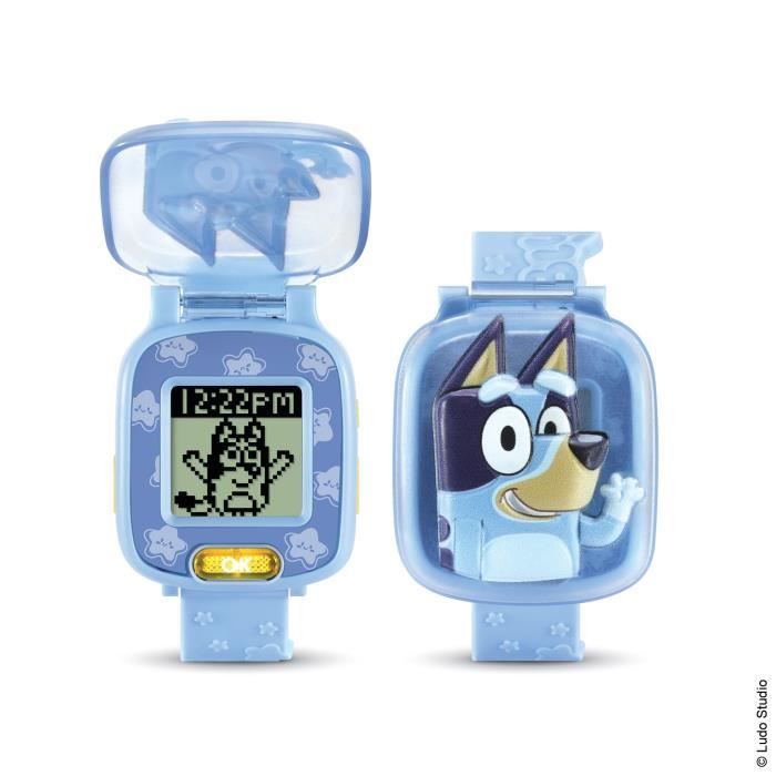 Montre-Jeu Interactive VTECH BLUEY - Blanc - Mixte - A partir de 3 ans - Multicolore - Pour Enfant