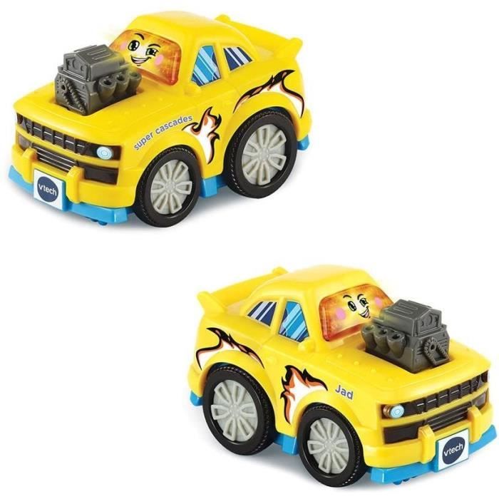 VTECH - Tut Tut Bolides Série Pro - Multi Cascades Jump & Go 4 en 1 (+ Jad, Super Cascades)