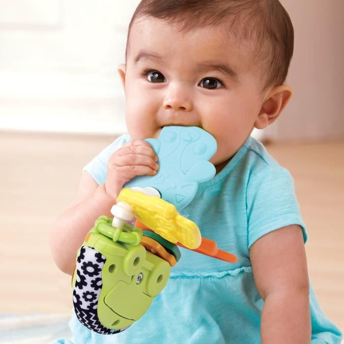 Hochet Sensoriel Clés Magiques Vtech Baby en bioplastique