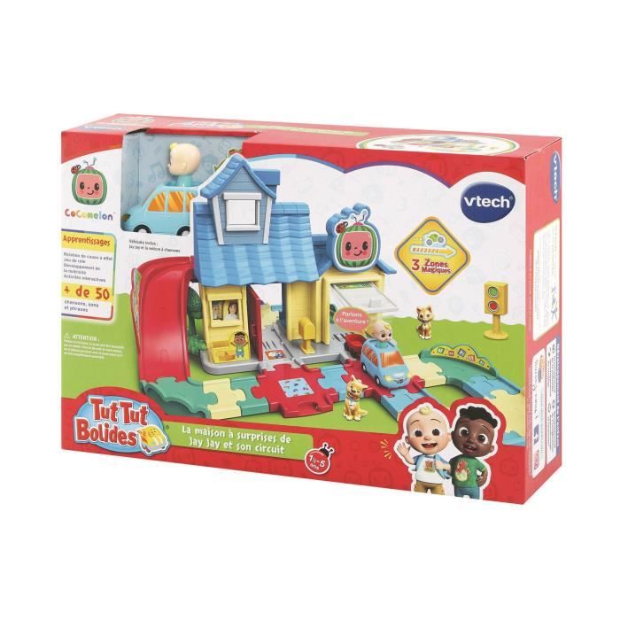 Maison a surprises de Jay-Jay - VTECH - Tut Tut Bolides - Multicolore - Mixte