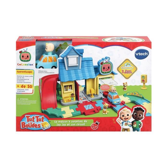 Maison a surprises de Jay-Jay - VTECH - Tut Tut Bolides - Multicolore - Mixte