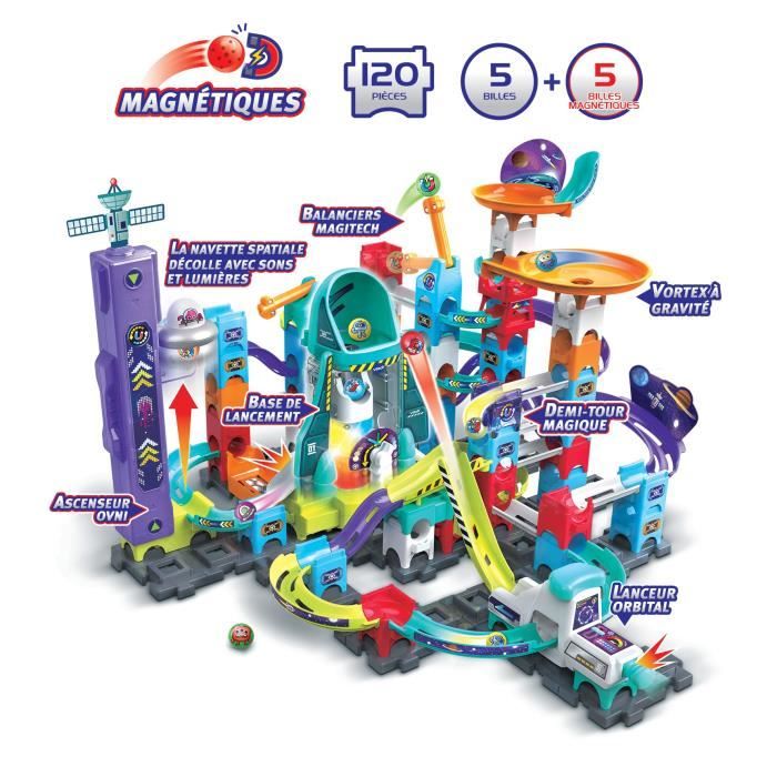 VTECH MARBLE RUSH - SPACE MAGNETIC MISSION SET XL300E