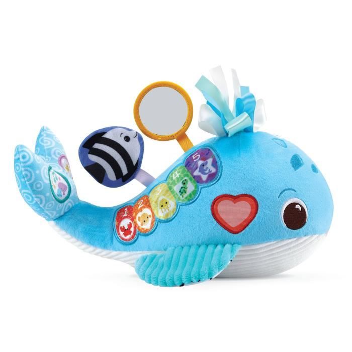 VTECH OCÉANE, MA BALEINE MUSICALE (BOUTEILLES PLASTIQUES RECYCLÉES)