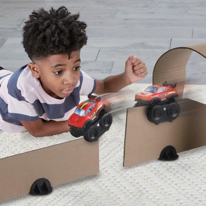 Circuit de course en carton VTECH CAR-BOARD RACERS - CIRCUIT MONSTER TRACKS pour enfant de 5 ans et plus