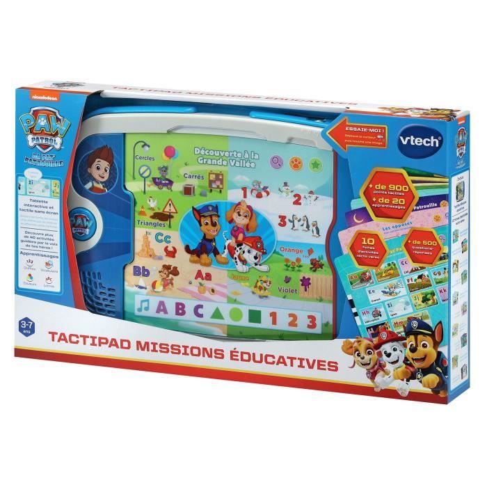 VTECH PAT PATROUILLE - TACTIPAD MISSIONS ÉDUCATIVES