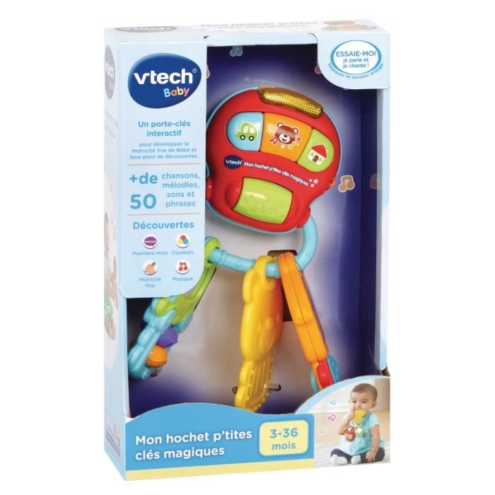 VTECH BABY - Mon Hochet P'tites Clés Magiques