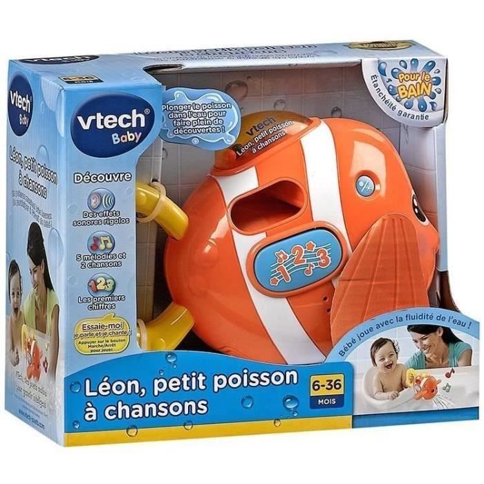 Jouet de Bain VTECH BABY - Léon, P'tit Poisson a Chansons