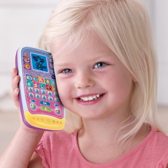 VTECH SMARTPHONE P'TIT GENIUS MAGIC LIGHT ROSE