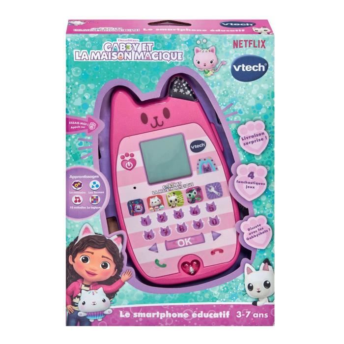 VTECH GABBY ET LA MAISON MAGIQUE - LE SMARTPHONE EDUCATIF